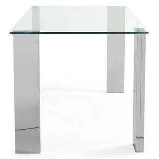 mutoni Table à manger New Arley acier 140x80  