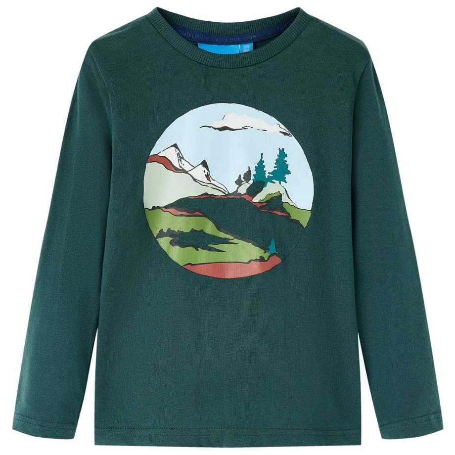 Kinder langarmshirt baumwolle