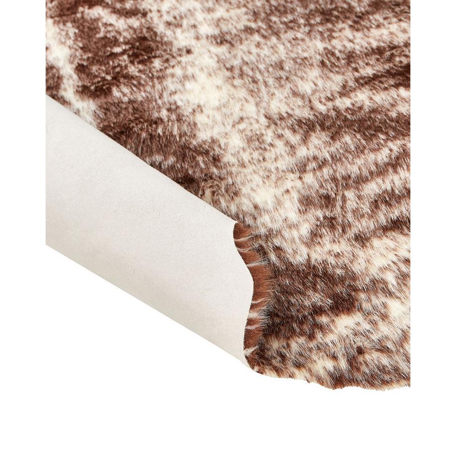 Beliani Tappeto in pelliccia sintetica en Finta pelliccia Rustico ZEIL  