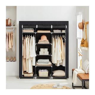 Calicosy Armadio di Stoccaggio Pieghevole in Tessuto con appendino- L150 cm  