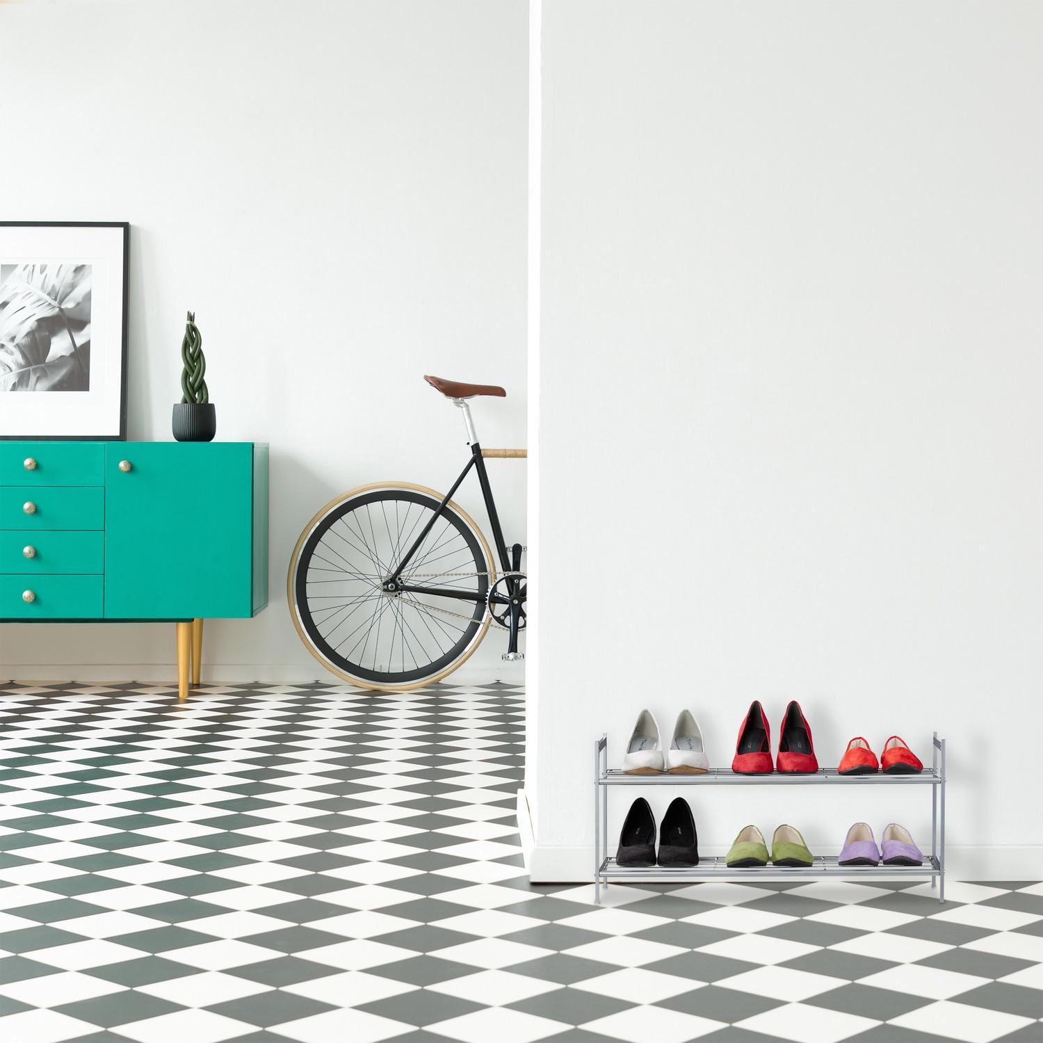 Northix Ripiano per scarpe a 2 livelli  