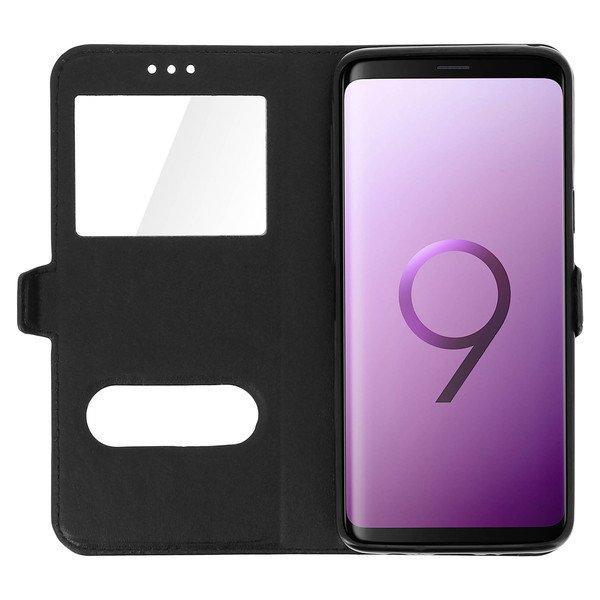 Avizar  Samsung Galaxy S9 Flip ViewCover Schwarz 