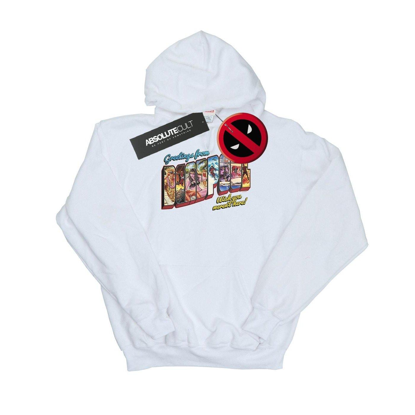 MARVEL  Sweat à capuche DEADPOOL GREETINGS 