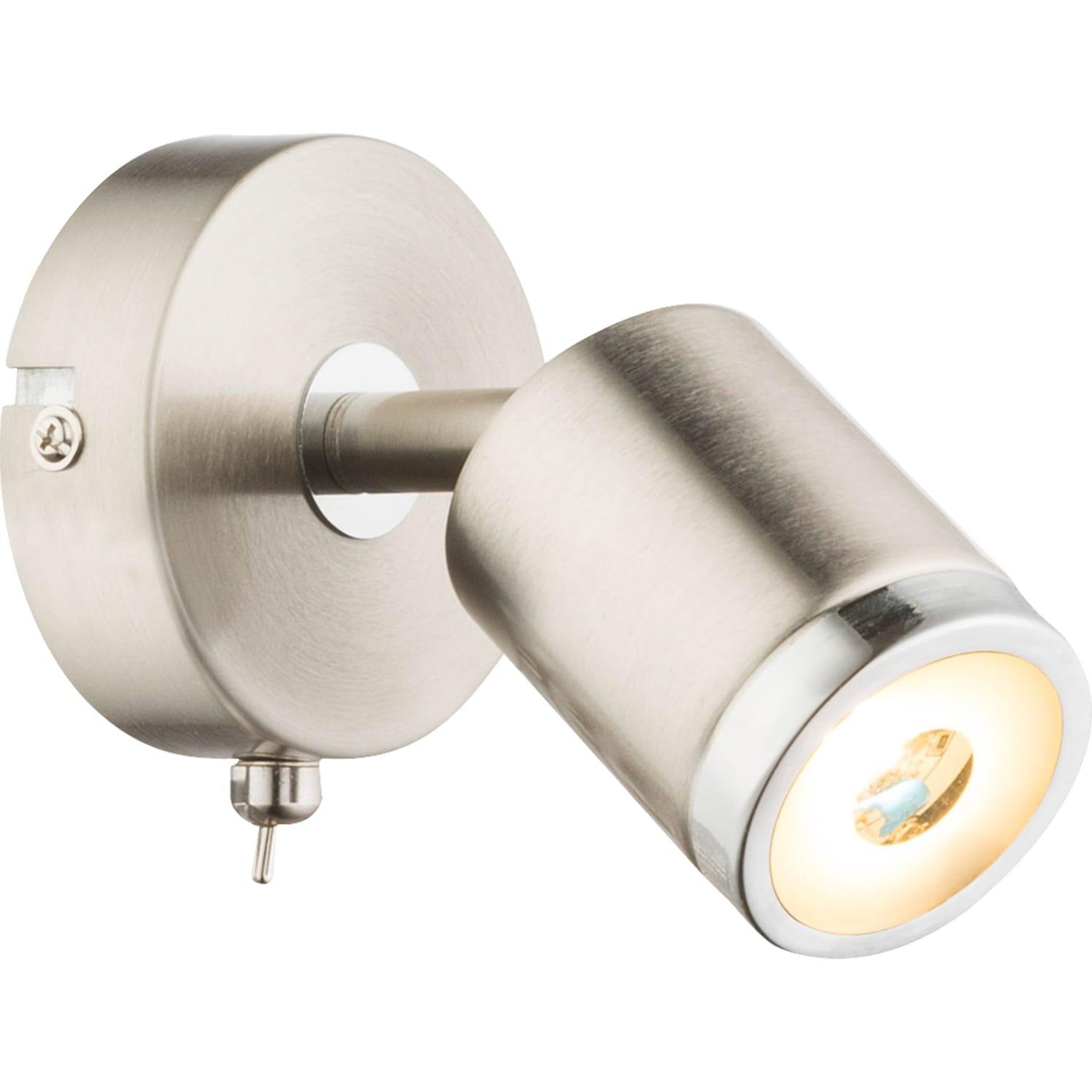 mutoni LED Strahler nickel matt 1xLED 8x12  