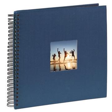 HAMA Spiralalbum Fine Art 90142 360x320mm, blau 25 Blatt