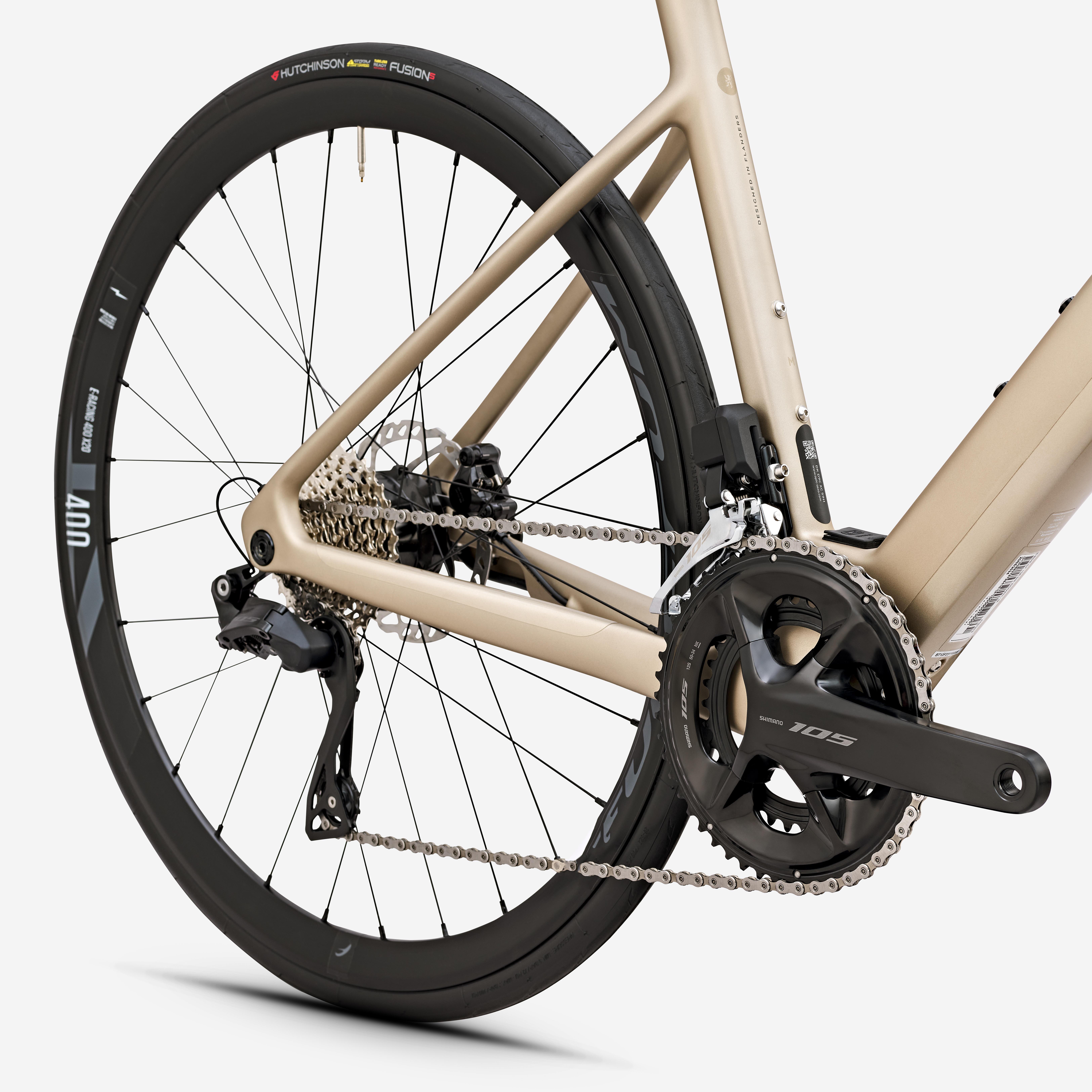 VAN RYSEL  Rennvelo Carbon E-EDR CF Mahle X20 Shimano 105 Di2 