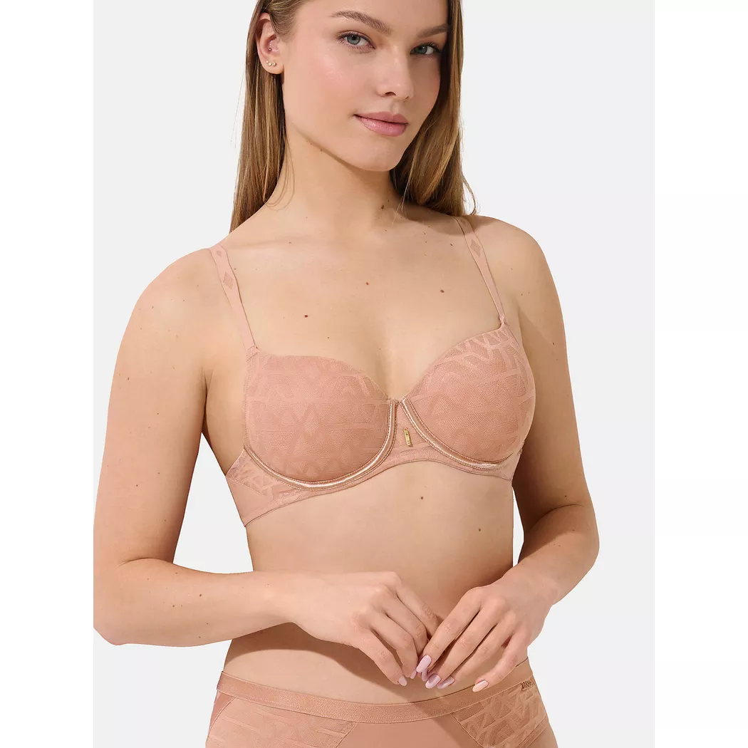 Lisca - Vorgeformter BH große Größen Opal, für Damen, Light Beige, Größe 80H