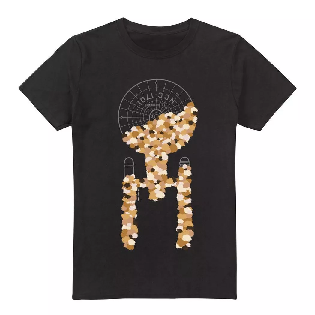 Star Trek - Tribble Takeover TShirt, für Herren, Schwarz, Größe 5XL