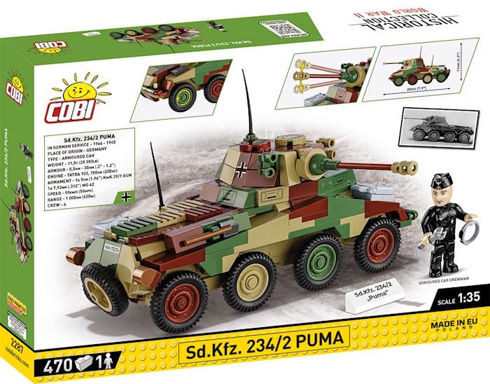 Cobi  Historical Collection Sd.Kfz. 234/2 Puma (2287) 