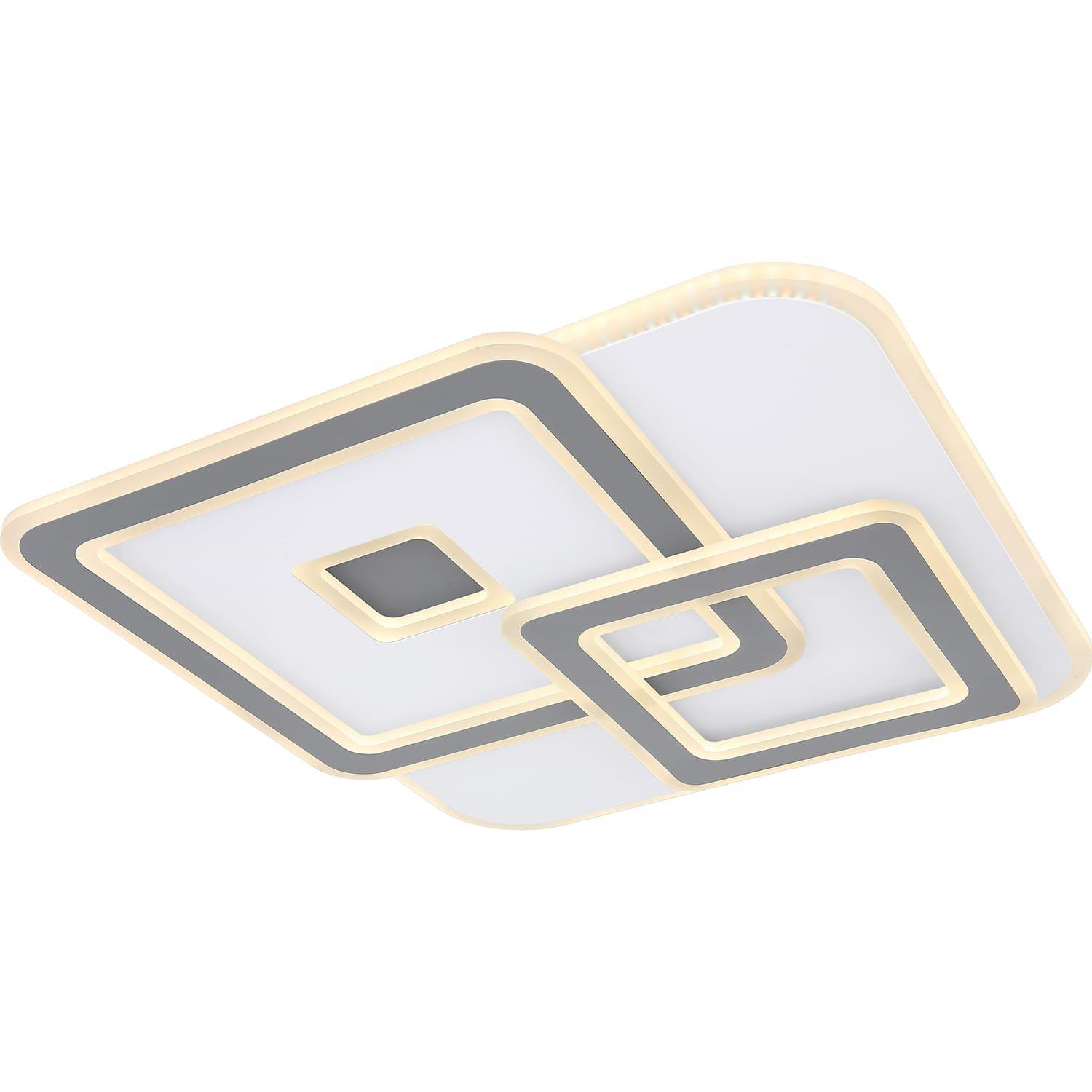 Image of Deckenleuchte Kique Metall weiss 1xLED 50x50 Deckenleuchte Kique Metall weiss 1xLED 50x50