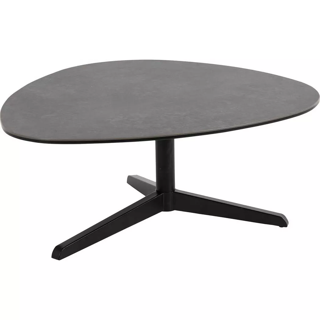 mutoni - Couchtisch Bellair Glas 84, One Size, Schwarz