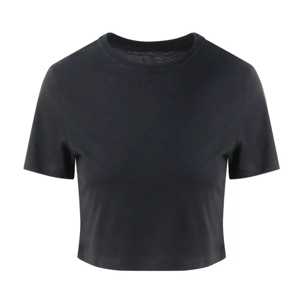 AWDis - TriBlend TShirt, für Damen, Schwarz, Größe XS