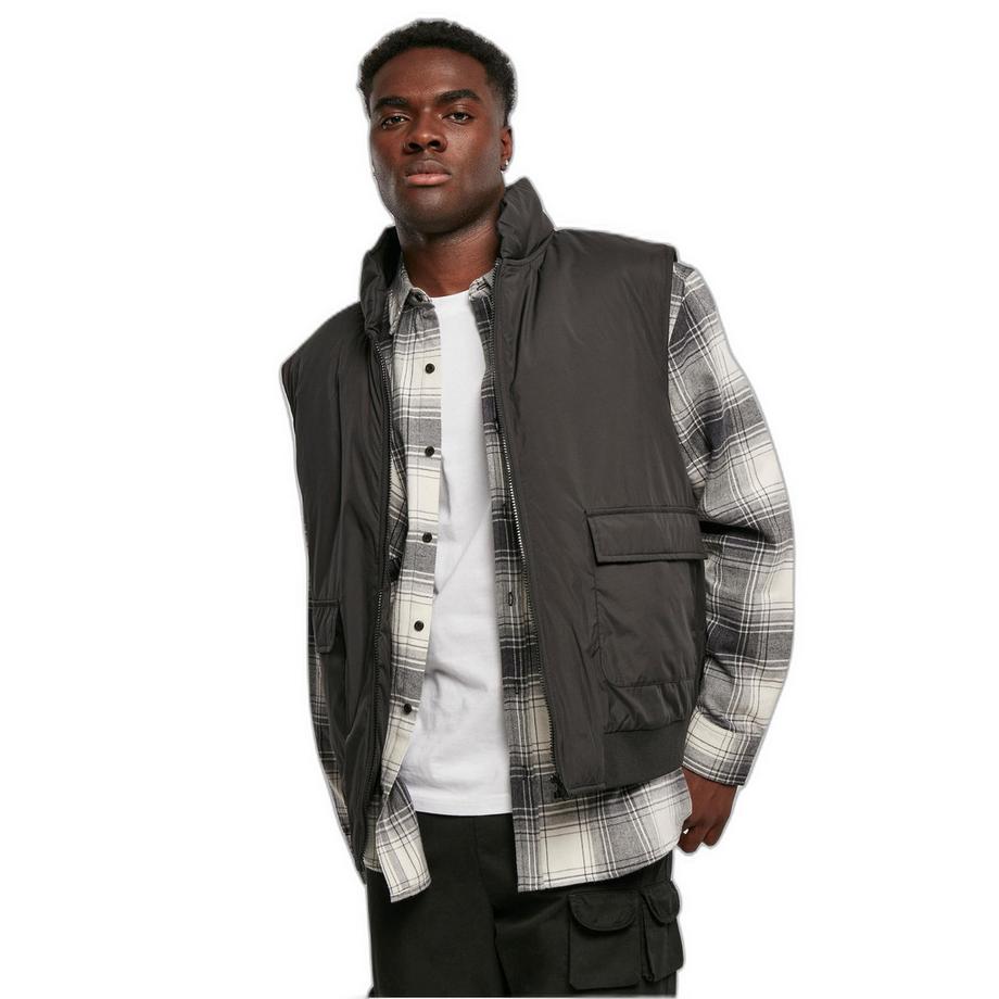 URBAN CLASSICS Ärmellose Daunenjacke Clean  