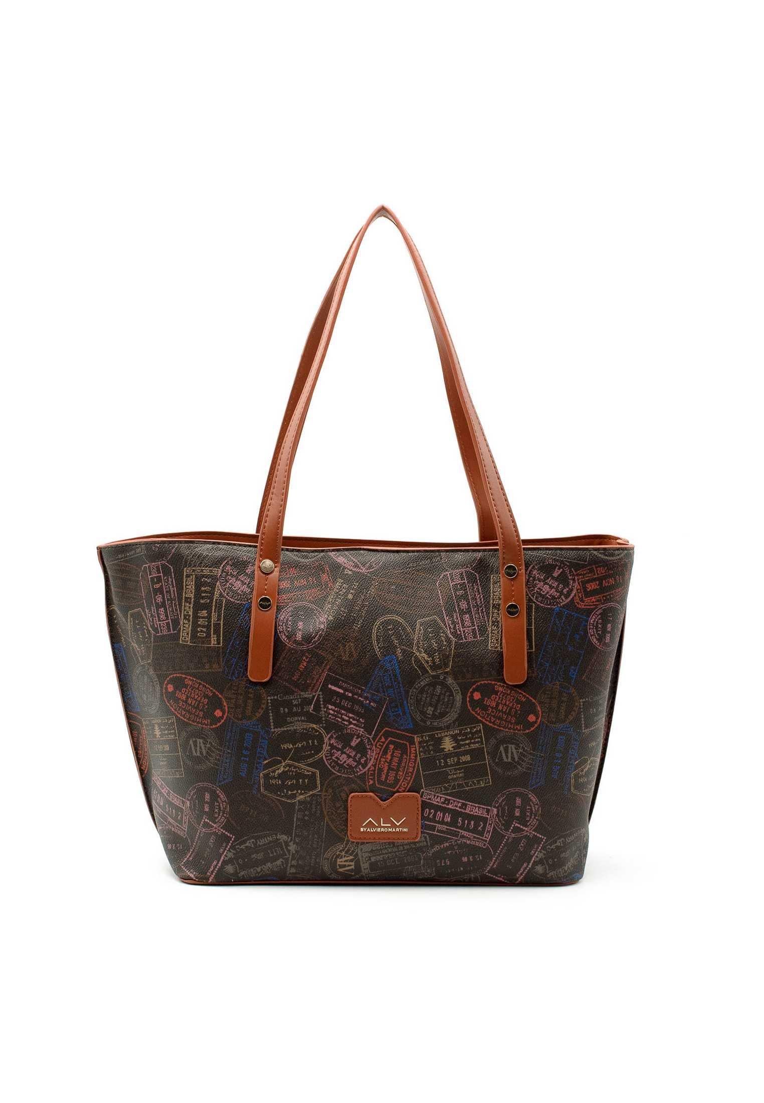 Image of ALV by Alviero Martini Shopping Bag Collection No Borders Alv Alviero Martini Handtasche - ONE SIZE