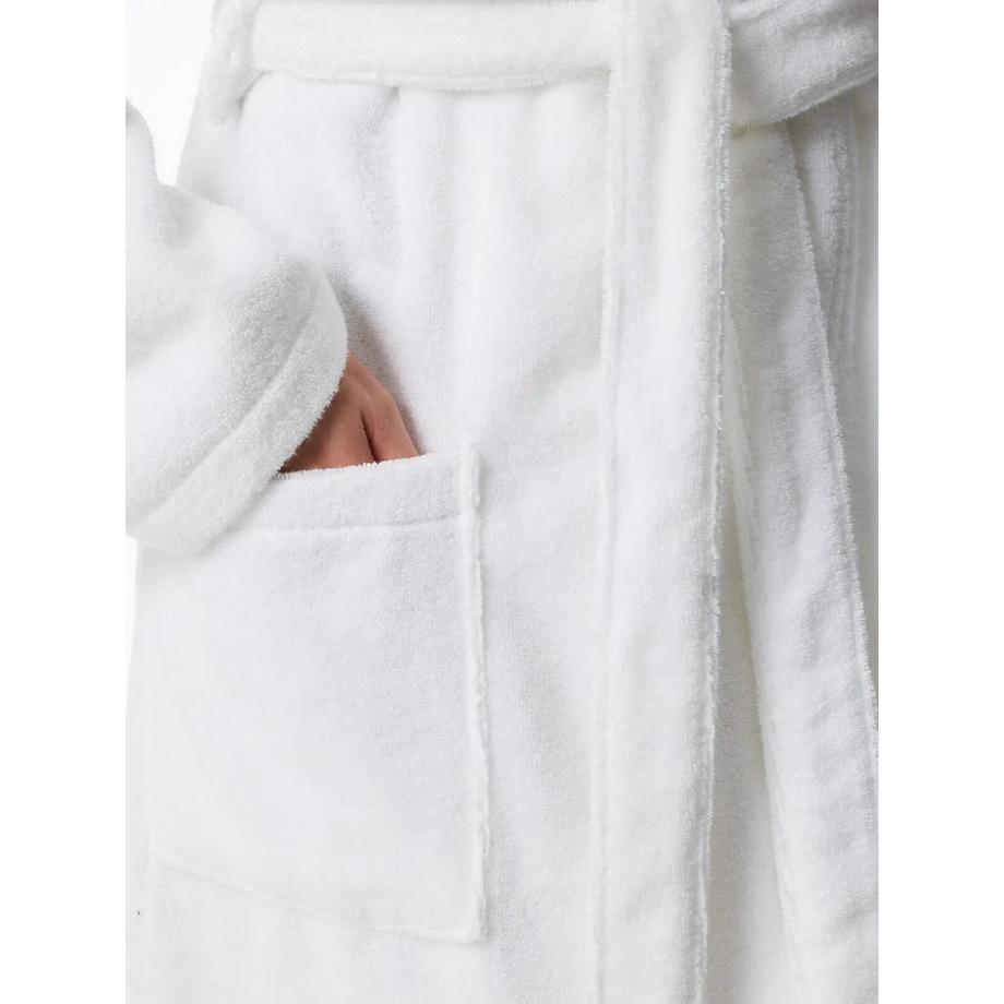 Schiesser Essentials Kapuzenbademantel  