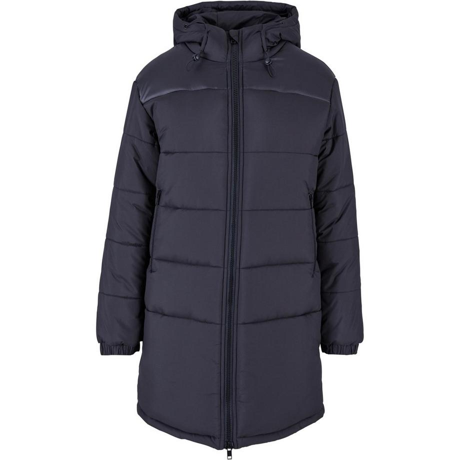 cappotto trapuntato con cappuccio da urban claic mixed
