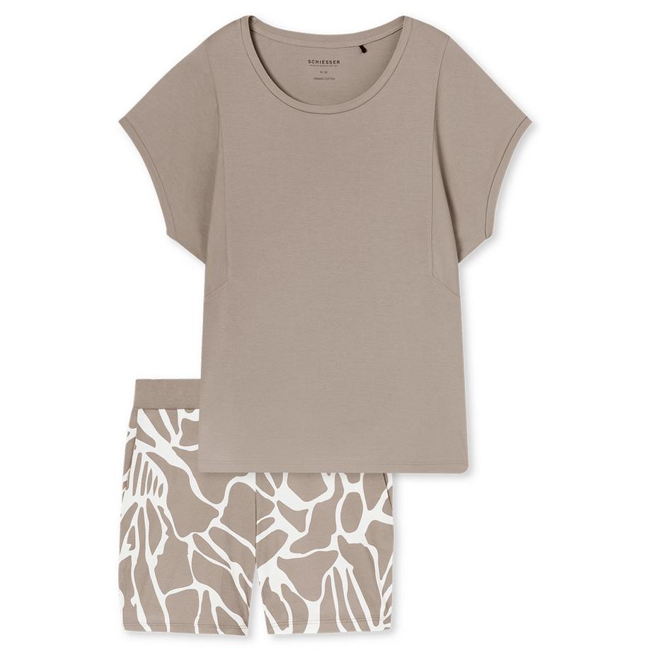 Schiesser Modern Nightwear Schlafanzug Set  