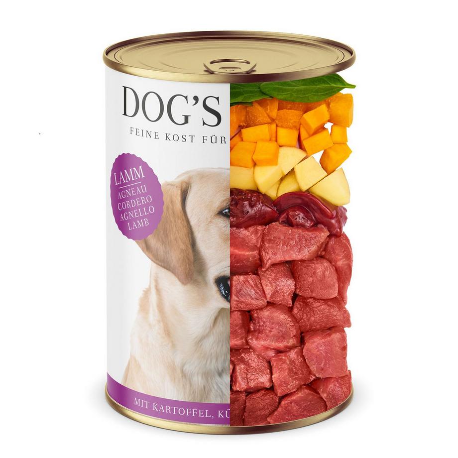 Dog's Love  Classic Adult Lamm Kartoffeln Kürbis und Aprikose - Multipack 