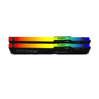 KINGSTON TECHNOLOGY  FURY Beast 64 Go 5600 MT/s DDR5 CL40 DIMM (Kits de 2) RGB 