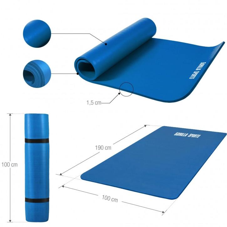 Gorilla Sports  Yogamatte 