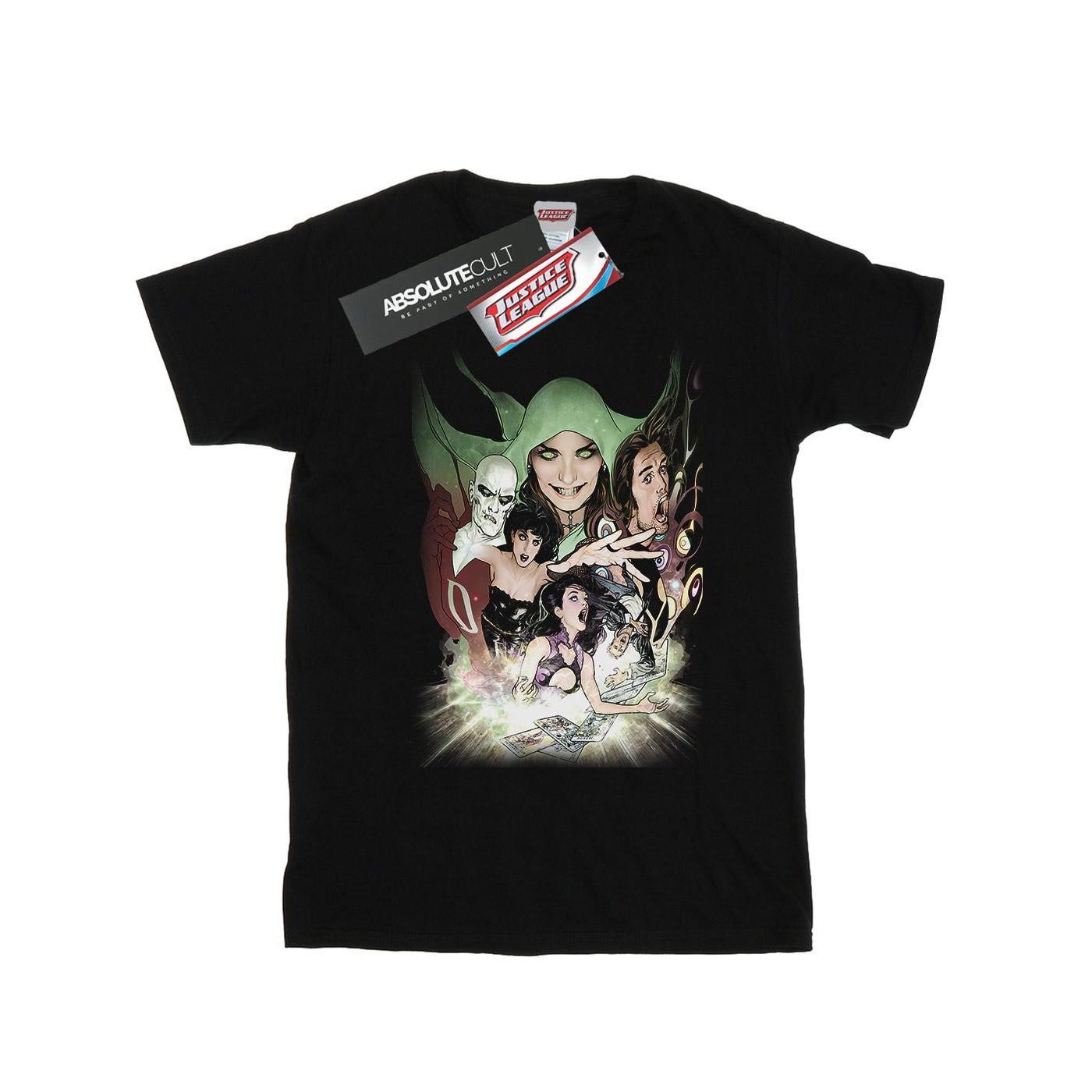 Image of Justice League Dark Cover Tshirt Damen Schwarz L