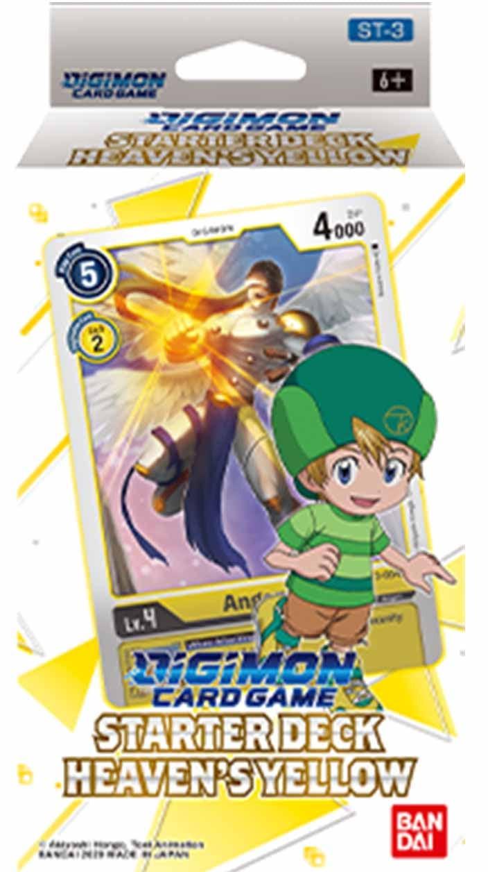 Bandai  Starter Deck Heaven's Yellow ST-3 - Digimon Card Game 