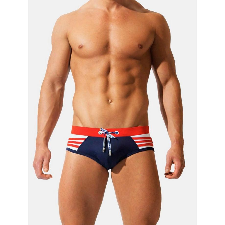 Slip de bain push-up Multi-Strip Power Shape