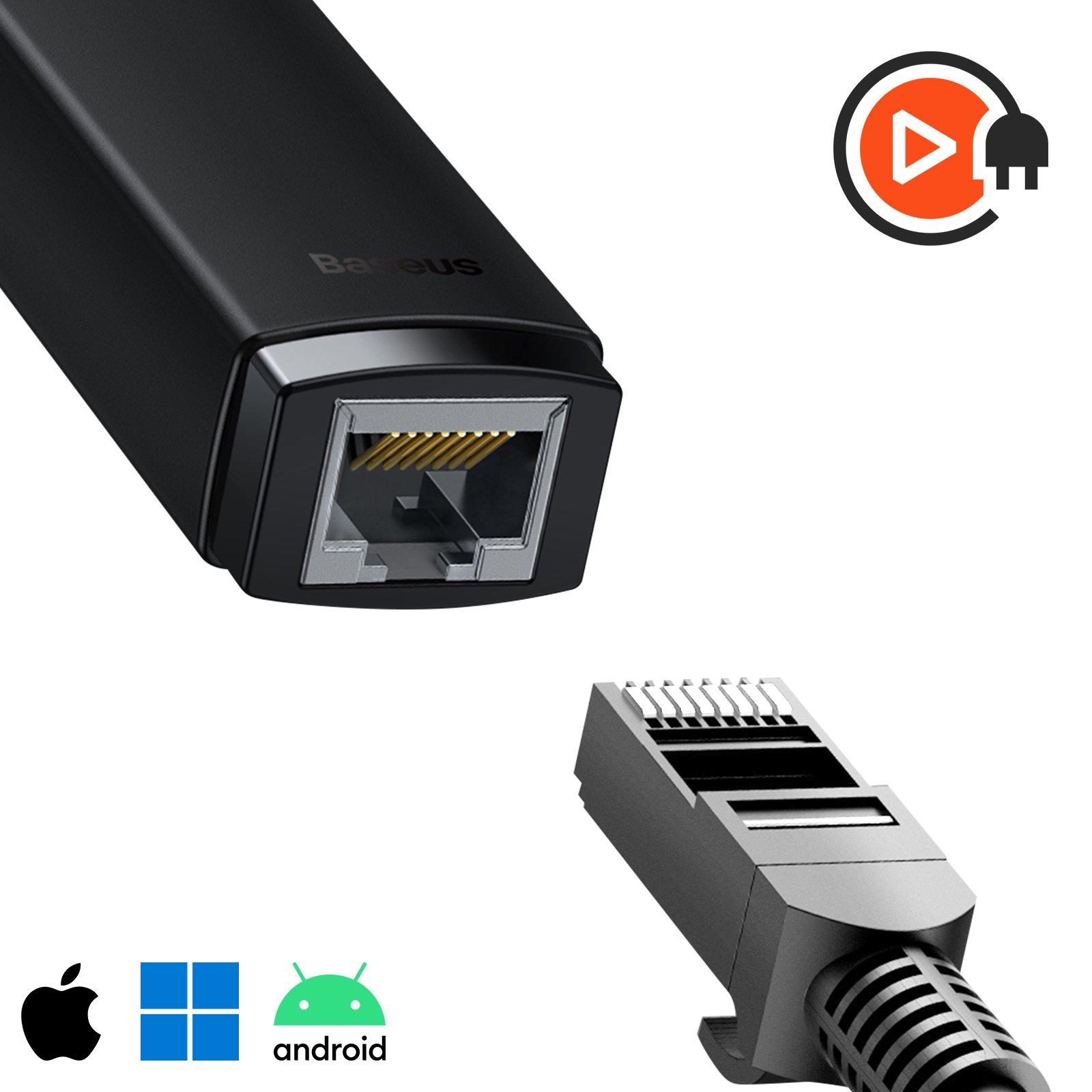 Baseus  USB-C / Ethernet Adapter, Baseus 