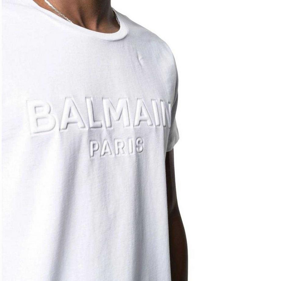 BALMAIN  T-ShirtMotiftyle En Relief Paris 