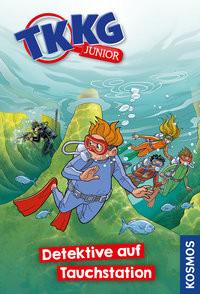 TKKG Junior, 16, Detektive auf Tauchstation Schreuder, Benjamin; Julian, COMICON S.L.; Beroy + San (Illustrationen) Copertina rigida 