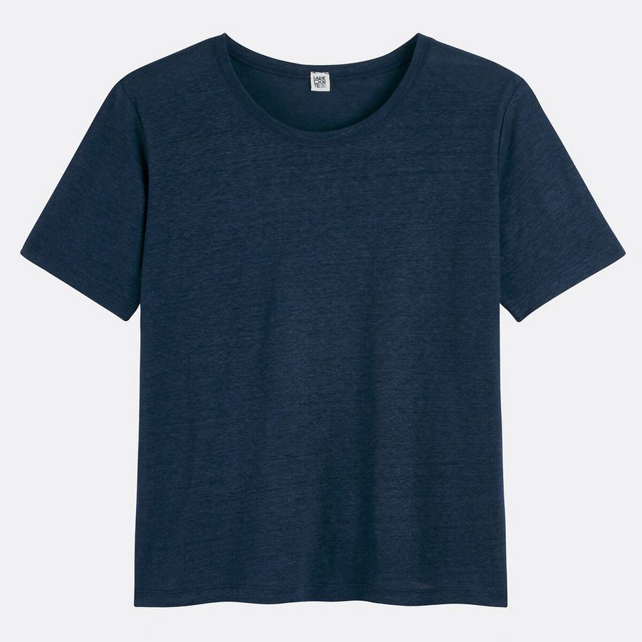 La Redoute Collections Rundhals Kurzarm T-Shirt  
