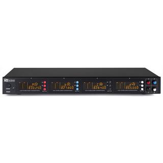 Power Dynamics  PD504 4-Kanal UHF Funkstrecke mit 4 Miks 