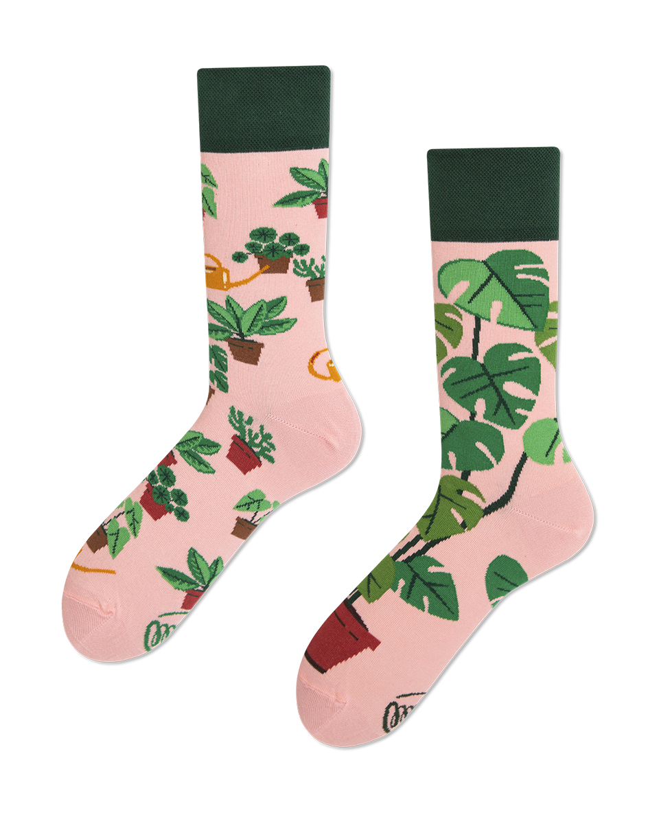 Many Mornings  Plant Lover  Chaussettes - Many Mornings 