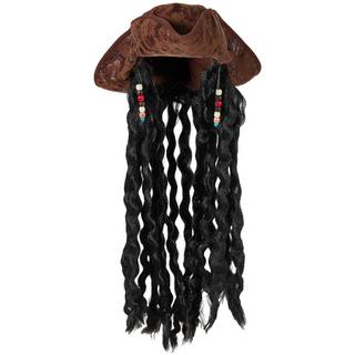 Tectake  Cappello da pirata unisex 