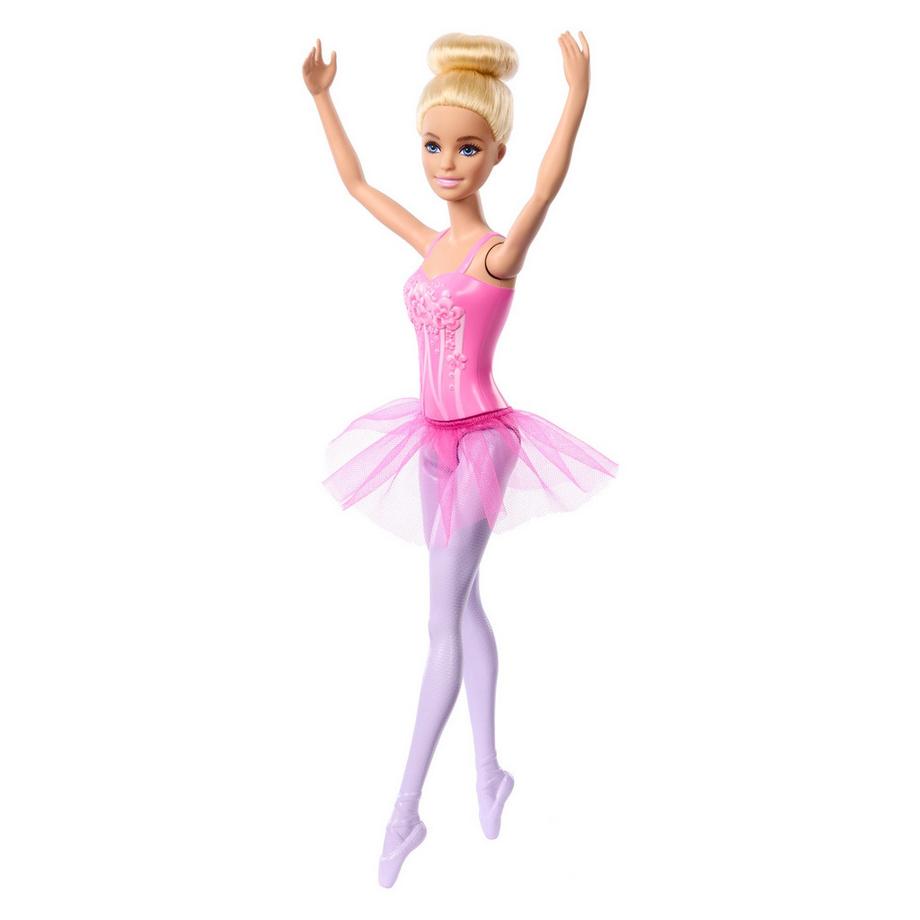 Barbie  Karrieren Ballerina-Puppe in lilafarbenem, ausziehbarem Tutu 