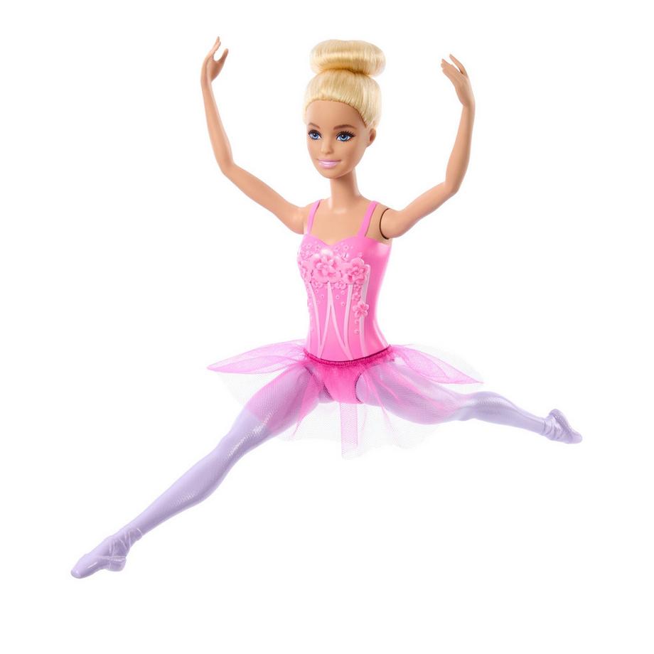 Barbie  Karrieren Ballerina-Puppe in lilafarbenem, ausziehbarem Tutu 