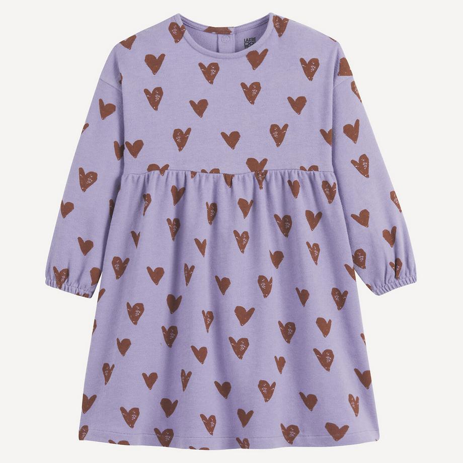 La Redoute Collections  Kleid aus Molton mit langen Ärmeln 