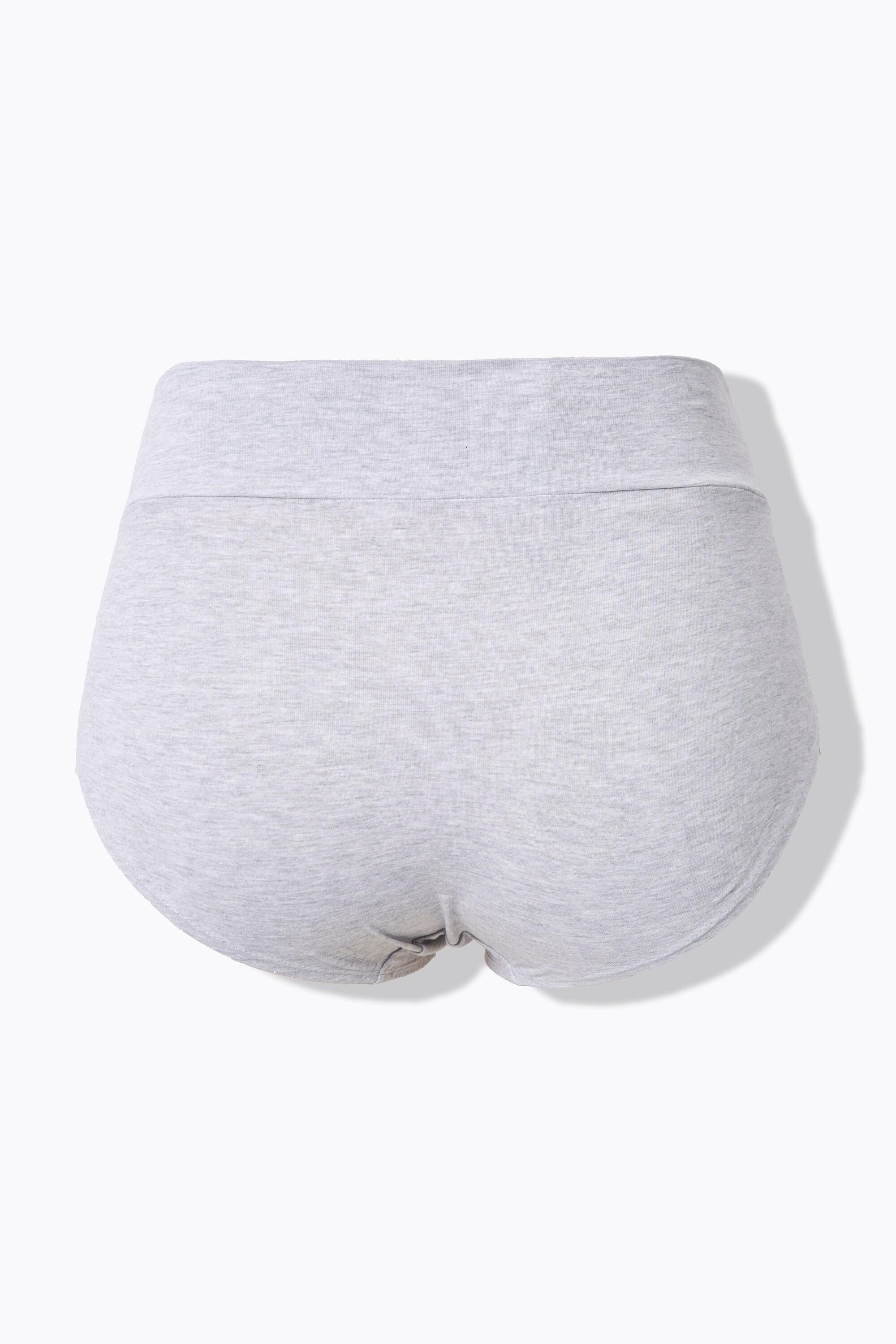 Ulla Popken  Culotte Bellieva à large ceinture, en coton bio certifié GOTS 