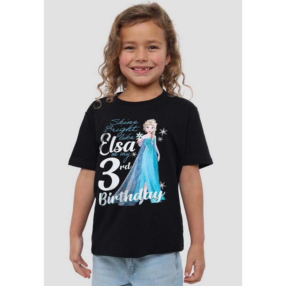 FROZEN  Bright Like Elsa TShirt  3 Geburtstag 