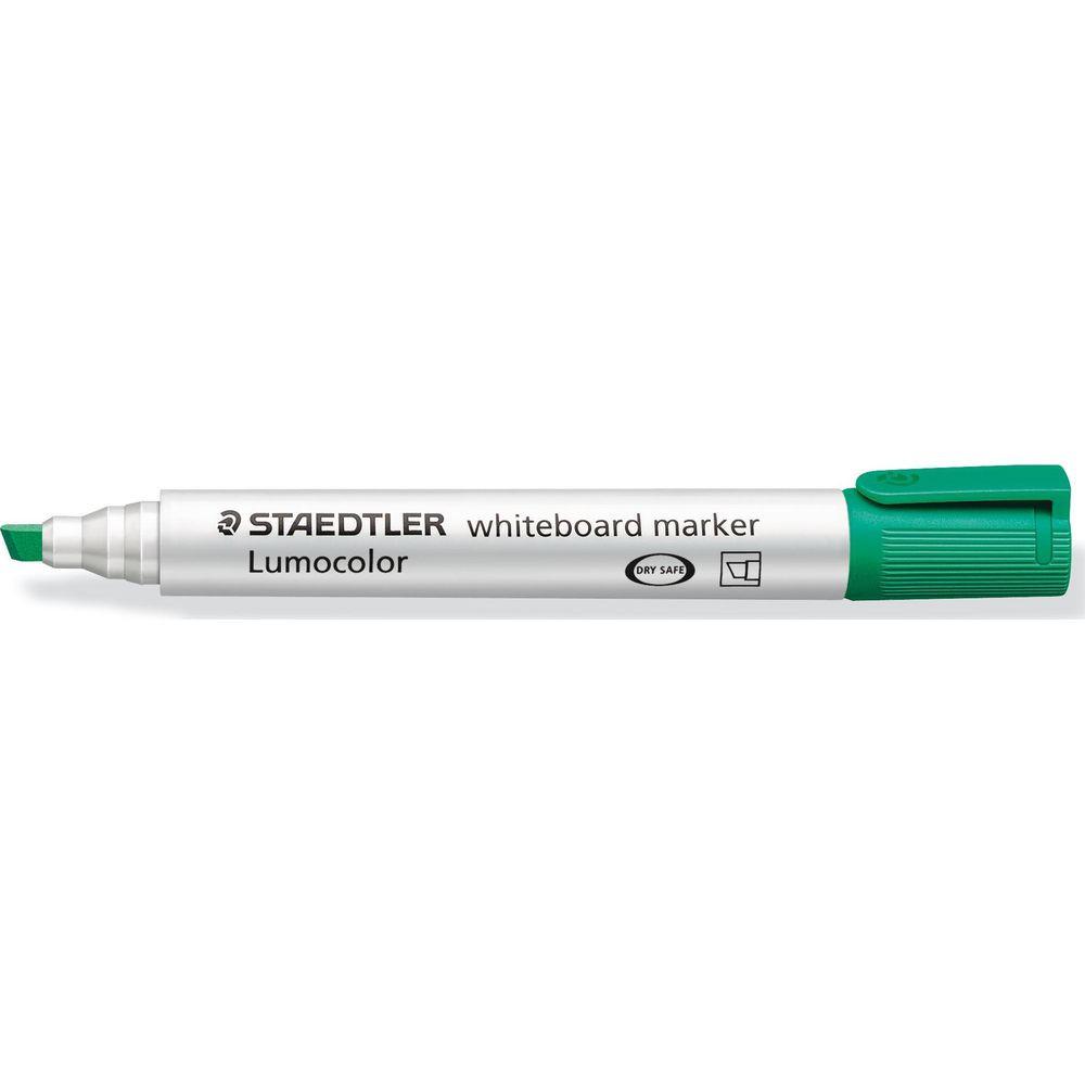 STAEDTLER  Whiteboard Marker Lumocolor 351 Grün, Keilspitze 