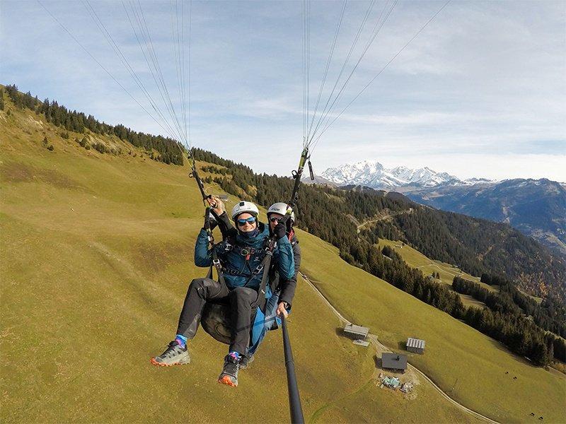 Smartbox  Vol en parapente de 25 min et photo-souvenir près du mont Blanc pour 2 - Coffret Cadeau 