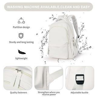 Only-bags.store Sac à dos scolaire léger pour ordinateur portable  