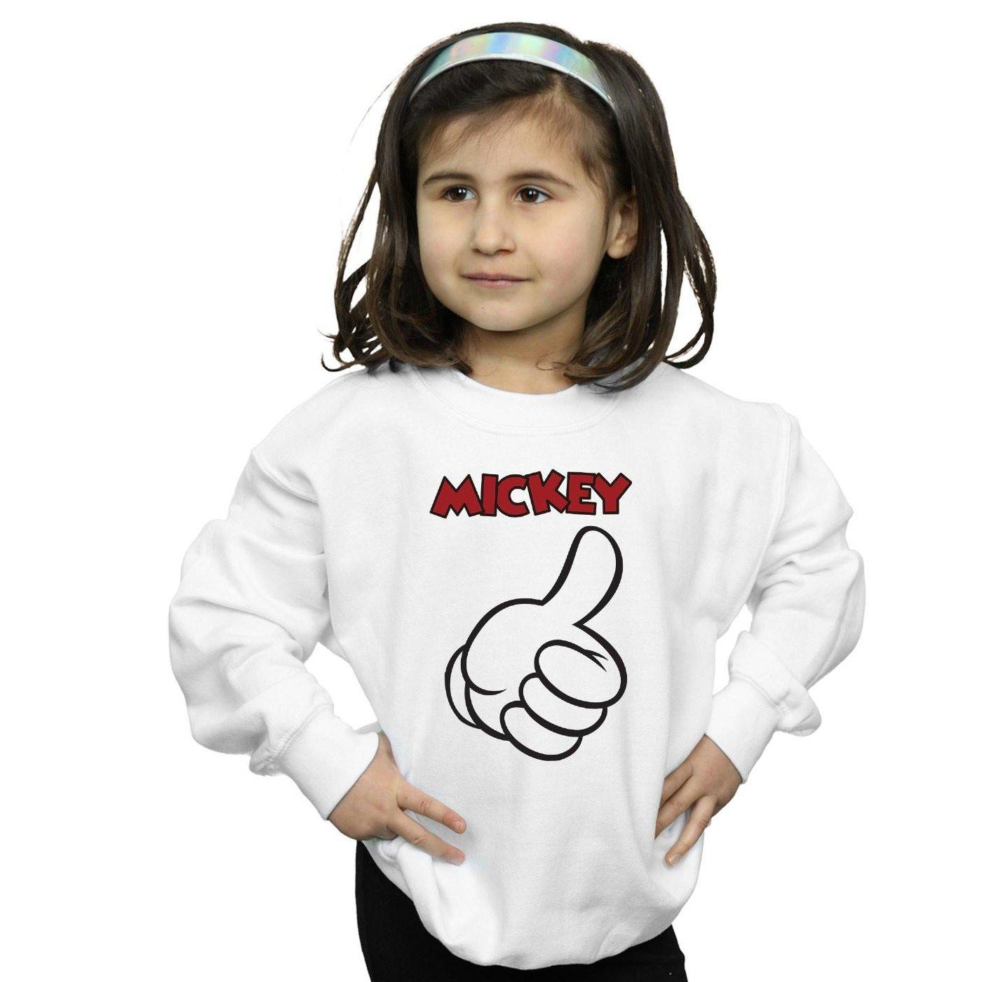 Disney  Mickey Mouse Thumbs Up Sweatshirt 