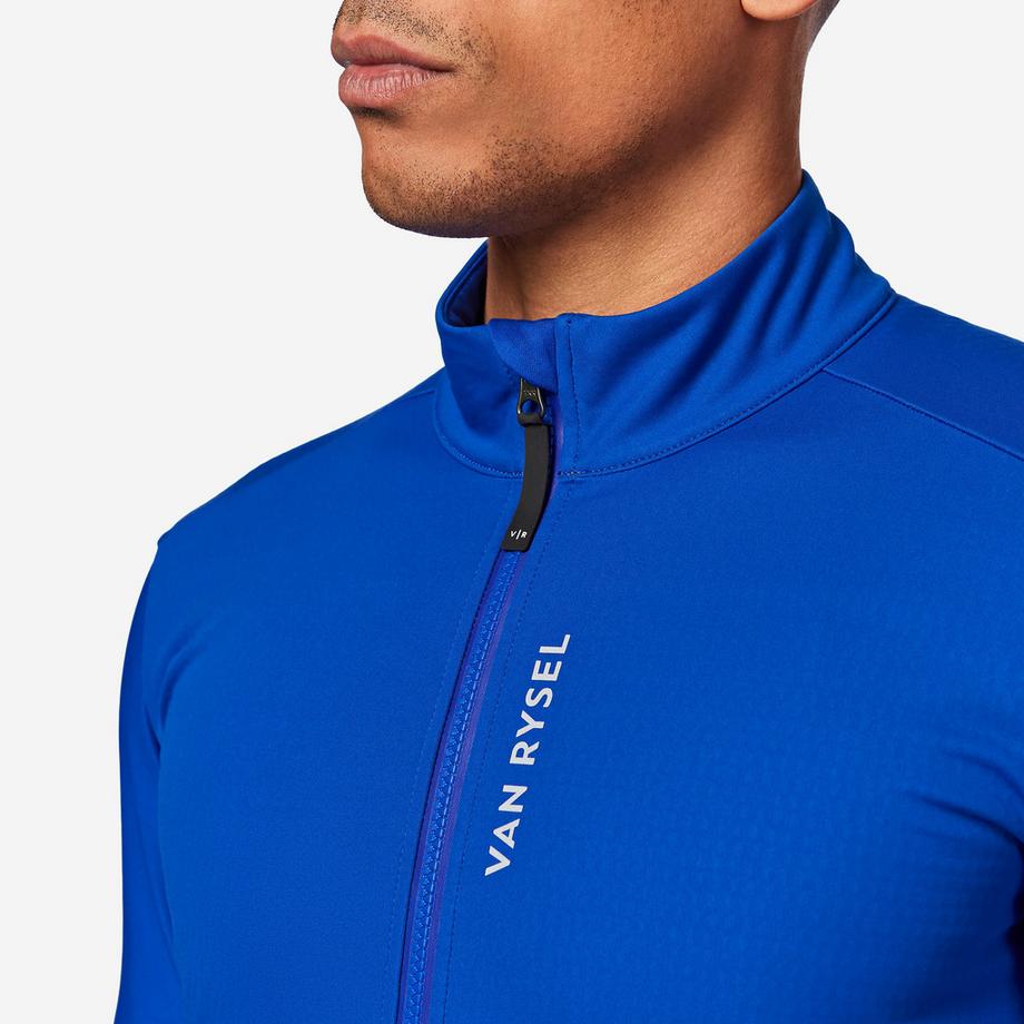VAN RYSEL  Veste de vélo de route hiver homme, RCR 2 bleu 