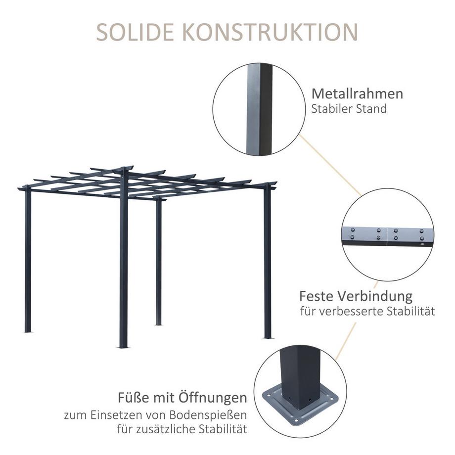 Outsunny Rosenpavillon  