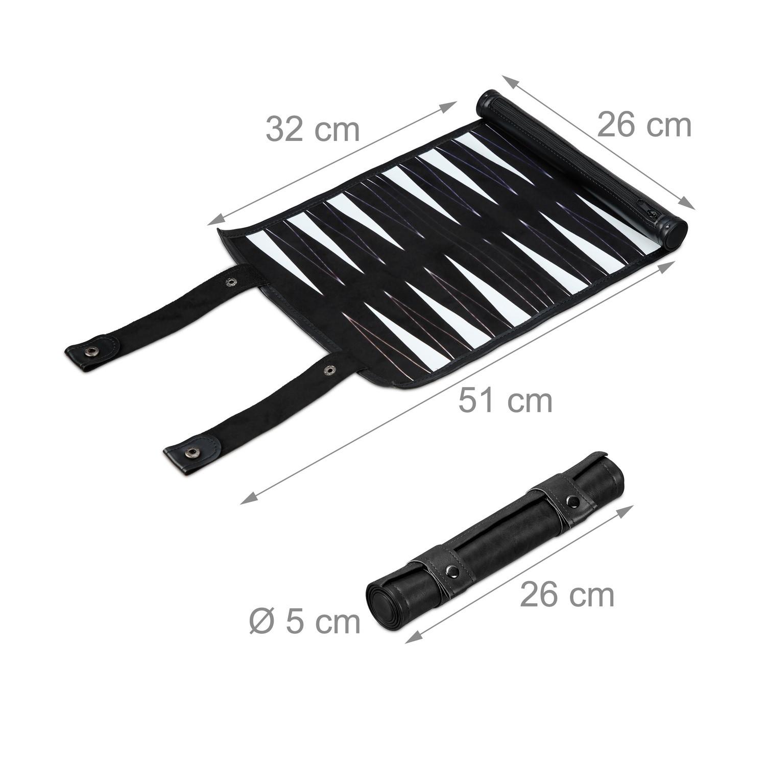 Northix  Backgammon pour le voyage 