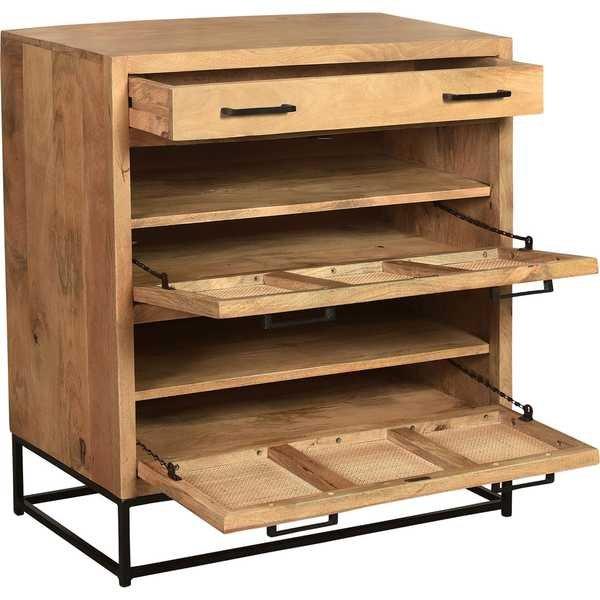 mutoni Schuhschrank Woodcraft natur 91  