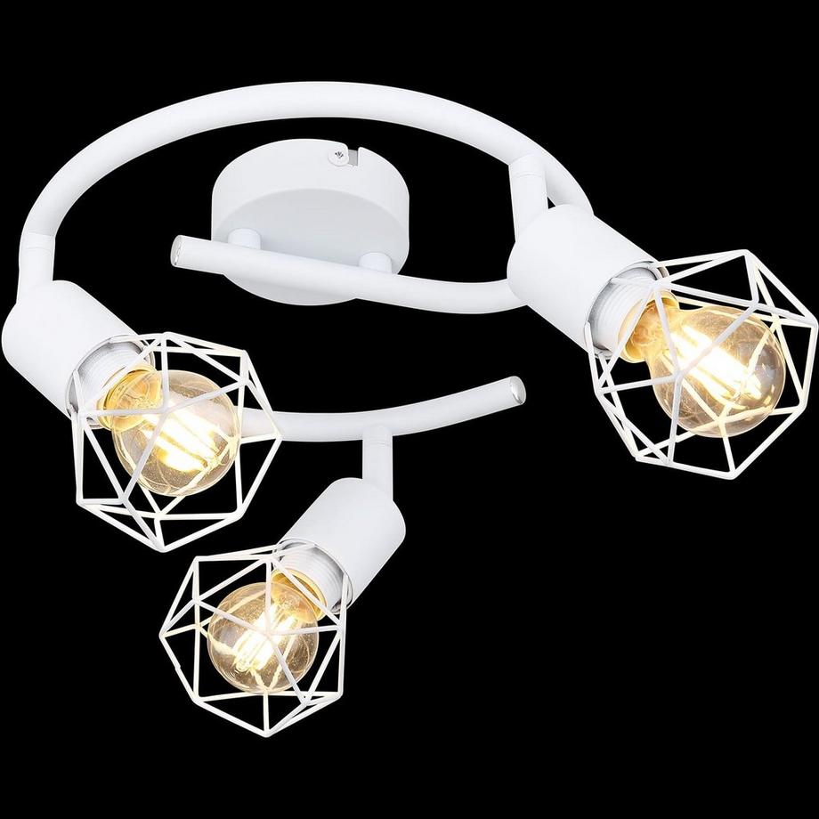 mutoni Radiateur Xara I métal blanc 3xE14  