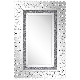 Beliani Miroir en MDF Glamour PABU  