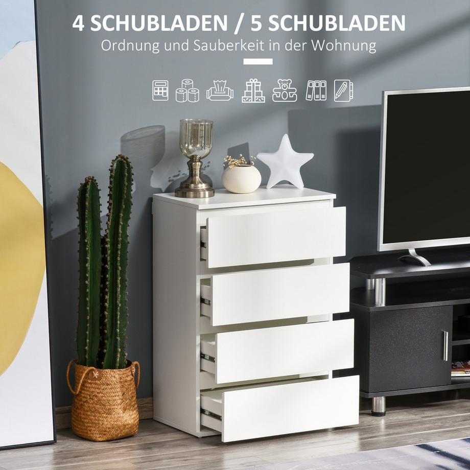 HOMCOM  Schubladenschrank 